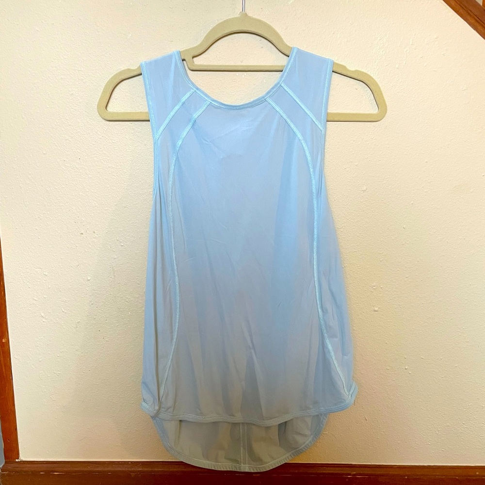 Blue Lululemon Workout Tank